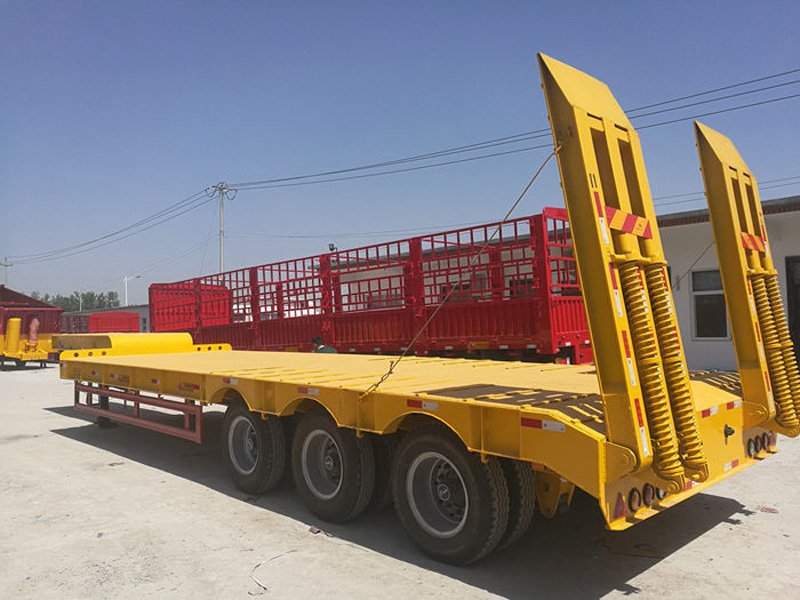 低平板半挂车的用途